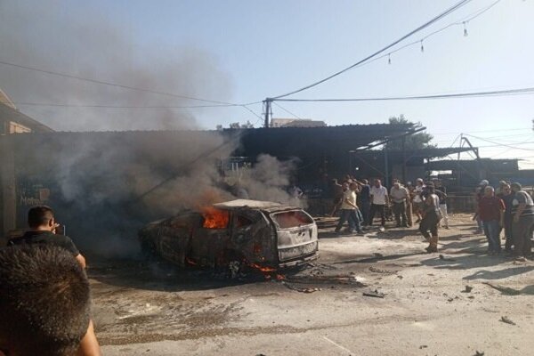 ۲ شهید و ۳ زخمی در حمله پهپاد اسرائیلی به شمال لبنان+ فیلم