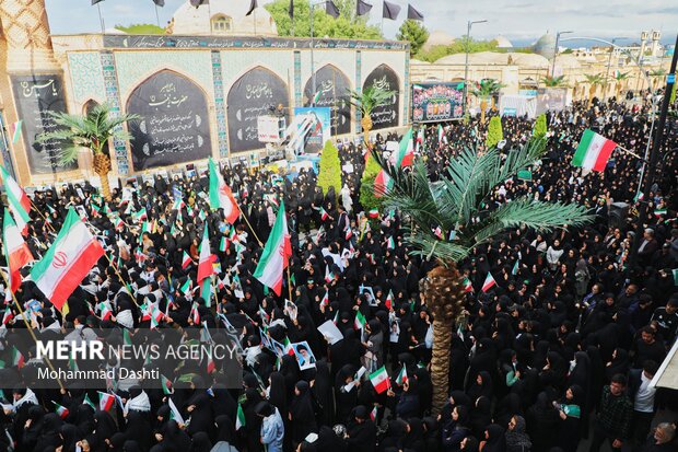 اجتماع زینبیون در اردبیل