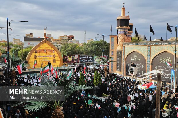 اجتماع زینبیون در اردبیل