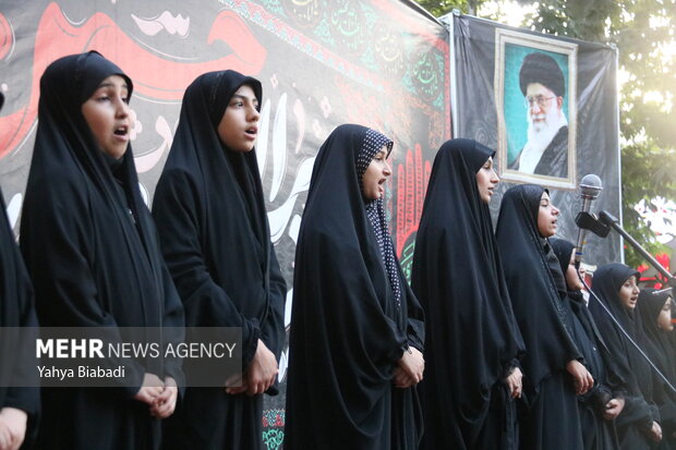 اجتماع کرمانشاهیان به‌مناسب سومین روز شهادت امام حسین(ع)