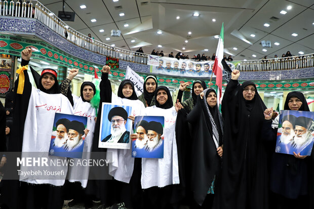 تجدید میثاق بانوان همدانی با ولایت در اجتماع زینبیون