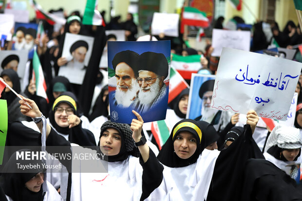 تجدید میثاق بانوان همدانی با ولایت در اجتماع زینبیون