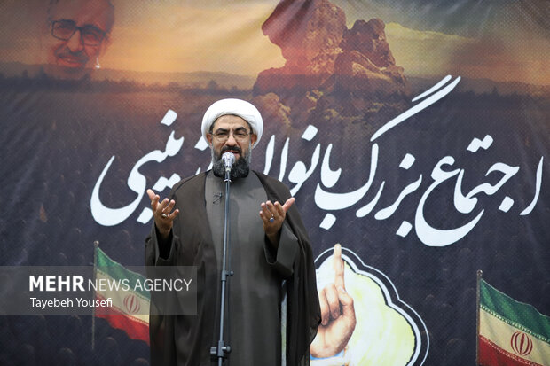 تجدید میثاق بانوان همدانی با ولایت در اجتماع زینبیون