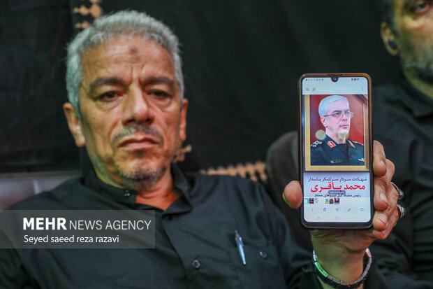 مراسم بزرگداشت سپهبد شهید محمد باقری