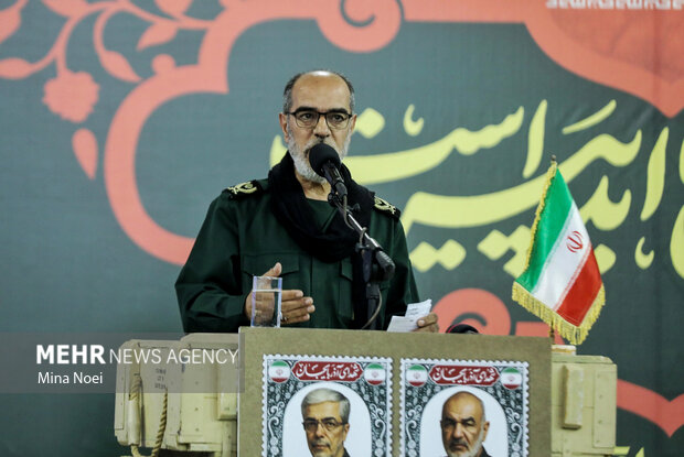 مراسم بزرگداشت شهدای اقتدار در مصلی تبریز
