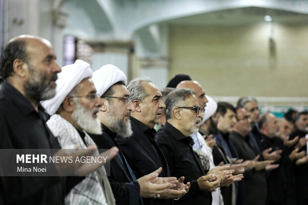 مراسم بزرگداشت شهدای اقتدار در مصلی تبریز