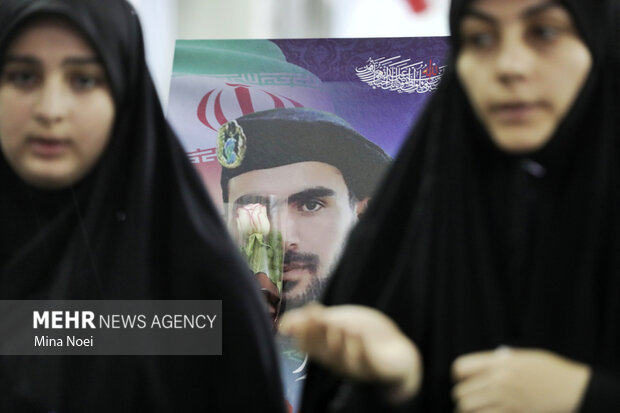 مراسم بزرگداشت شهدای اقتدار در مصلی تبریز