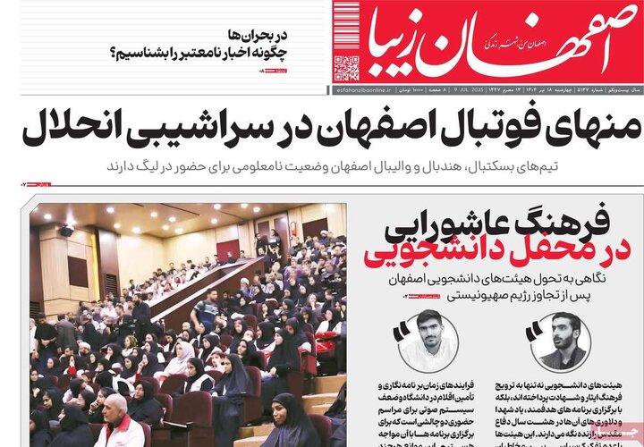 روزنامه‌های اصفهان