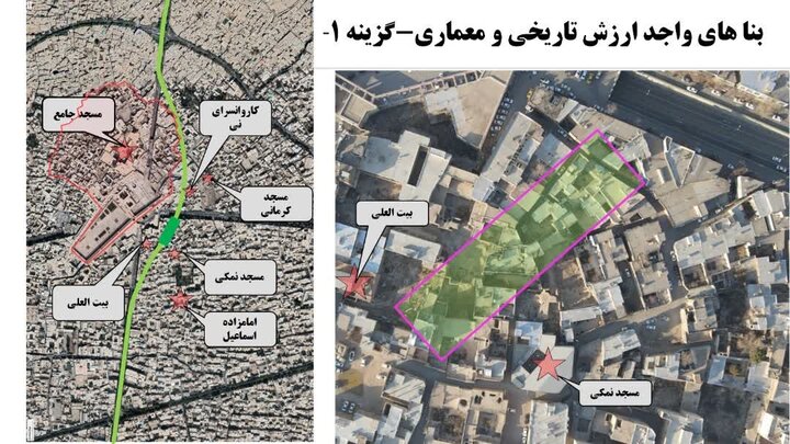 عبور خط ۲ مترو از جنب مسجدجامع؛ روایت تازه از مکاتبات یونسکو با ایران