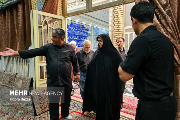 تشییع پیکر جانباز شهید «حمیدرضا مباشری» در مشهد