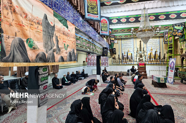 تشییع پیکر جانباز شهید «حمیدرضا مباشری» در مشهد
