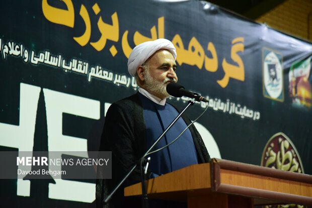 گردهمایی جامعه ورزش خراسان رضوی در حمایت از آرمان های انقلاب اسلامی