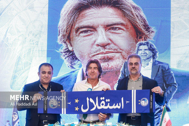 مراسم معارفه ریکاردو ساپینتو سرمربی استقلال