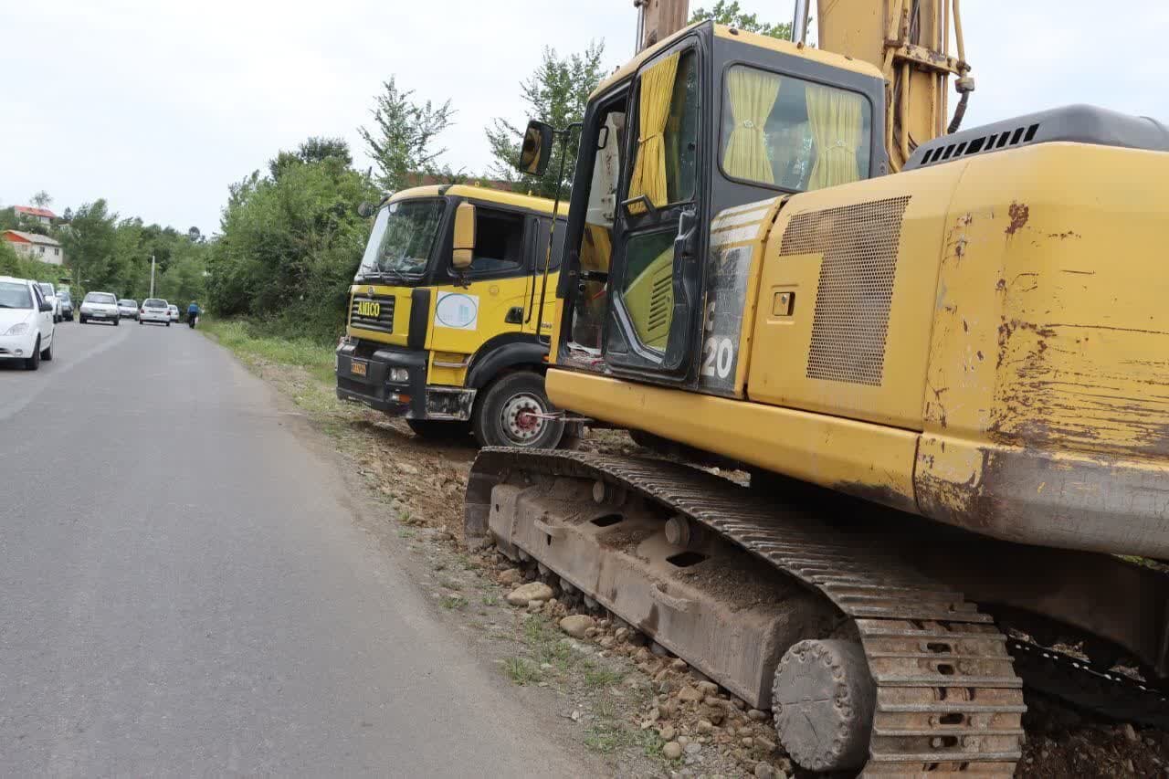 عملیات اجرایی فاز نخست تعریض محور اطاقور–کومله کلید خورد