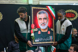 Commemoration ceremony for Lieutenant General Hajizadeh