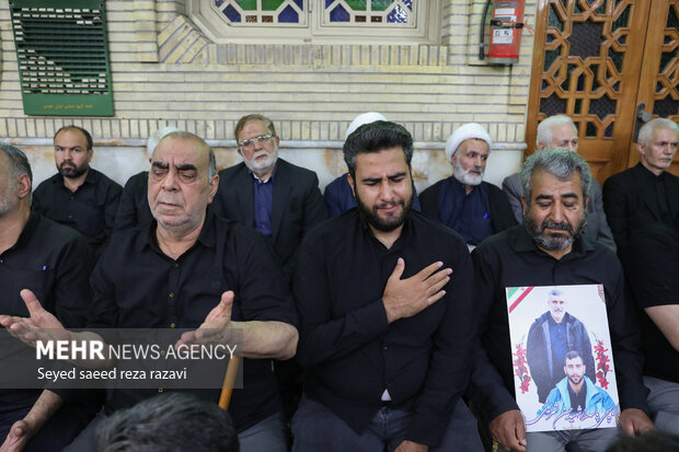 مراسم گرامیداشت شهادت سردار سرلشکر پاسدار «امیرعلی حاجی‌زاده»