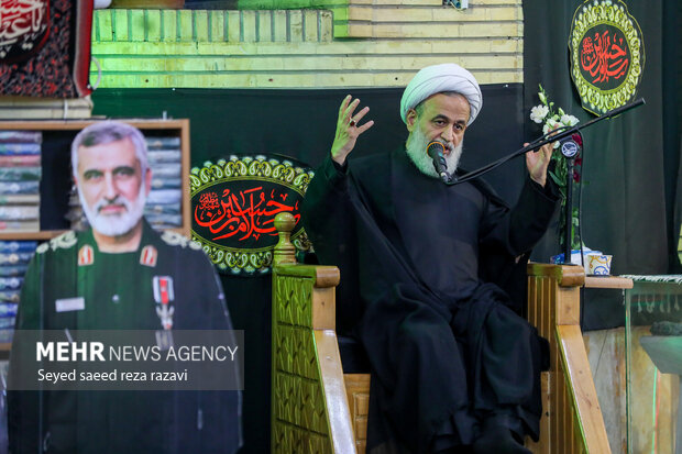 مراسم گرامیداشت شهادت سردار سرلشکر پاسدار «امیرعلی حاجی‌زاده»