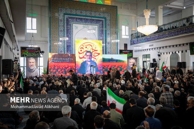 مراسم بزرگداشت سردار شهید محمد سعید ایزدی