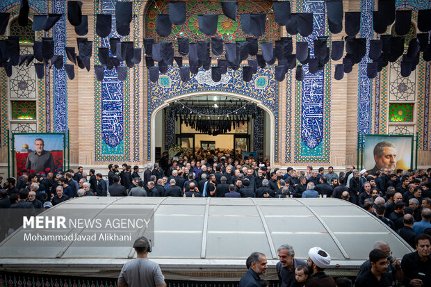 مراسم بزرگداشت سردار شهید محمد سعید ایزدی