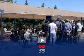 تصاویری از خروج اتباع غیرمجاز افغانستانی از مرز دوغارون