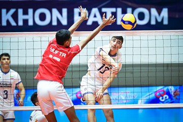 Iran beat Indonesia at 2025 Asian U16 Volleyball Championship