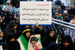 راهپیمایی دفاع از حریم حجاب در پارس‌آباد