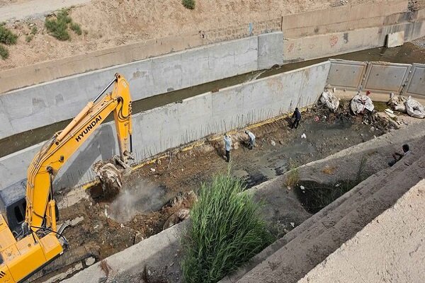 پیشرفت فیزیکی 31 درصدی اجرای کانال باروتکوبی شرق پایتخت