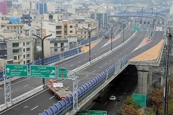 مسیر غرب به شرق تونل نیایش و پل صدر امشب مسدود است