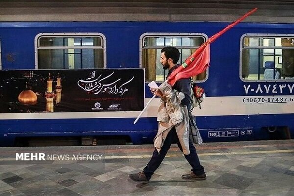 تشغيل قطار إضافي بين يزد وخرمشهر لخدمة زوار الأربعين الحسيني
