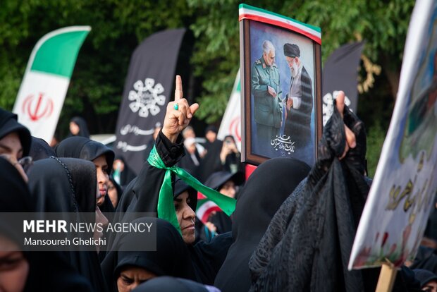 تجدید میثاق بانوان شهرستان شاهرود با ولایت
لشکر زینبیون