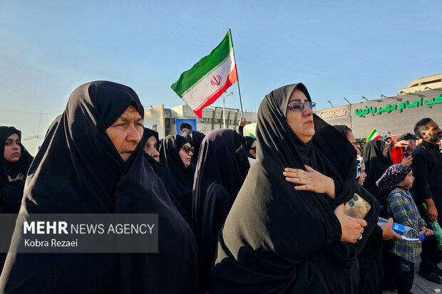 راهپیمایی «اقتدار ملی، غیرت دینی» در مشهد