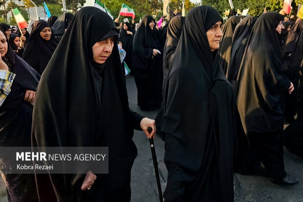 راهپیمایی «اقتدار ملی، غیرت دینی» در مشهد