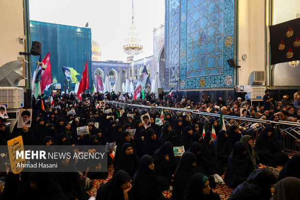 بزرگداشت روز عفاف و حجاب در حرم امام رضا (ع)