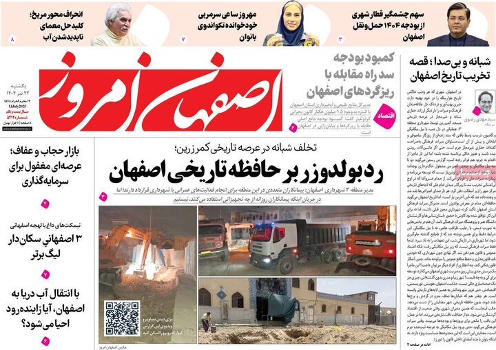 روزنامه‌های اصفهان