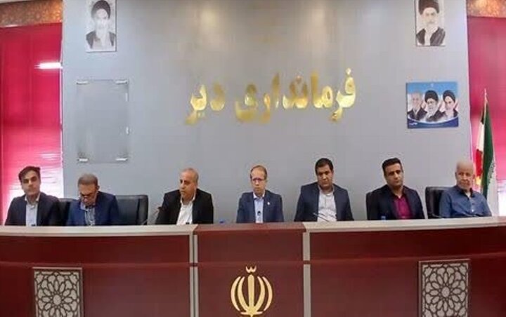 رشد ۴۳ درصدی اعتبارات شهرستان دیر