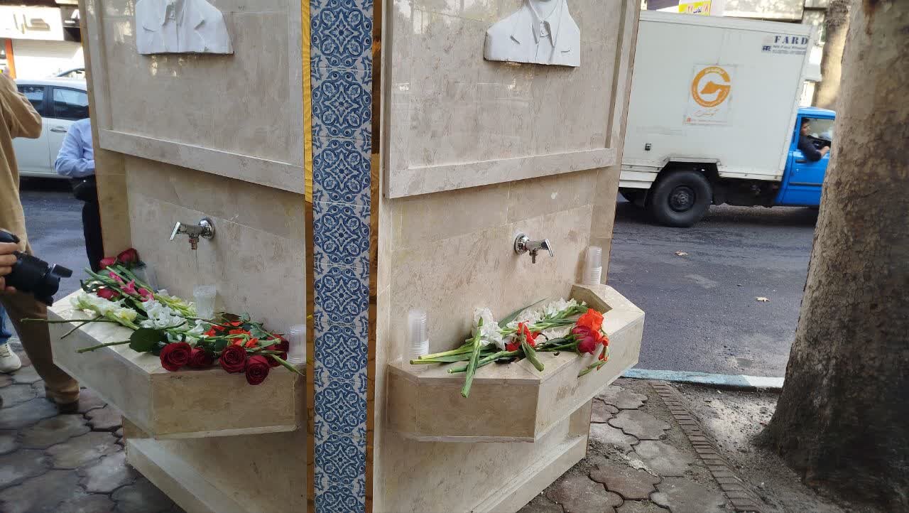 محل شهادت شهیدان انصاری و نورانی در رشت گلباران شد