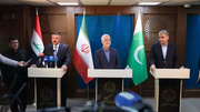 تہران میں ایران، پاکستان اور عراق کے وزرائے داخلہ کی مشترکہ پریس کانفرنس