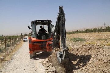 آغاز عملیات اجرای آبرسانی به سه راه جندالله مهران به طول ۷۸۰۰ متر