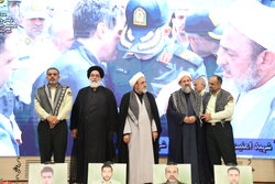 مراسم گرامیداشت شهدای اقتدار در فرماندهی انتظامی شرق تهران