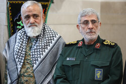 مراسم بزرگداشت شهدای نیروی قدس سپاه پاسداران انقلاب اسلامی