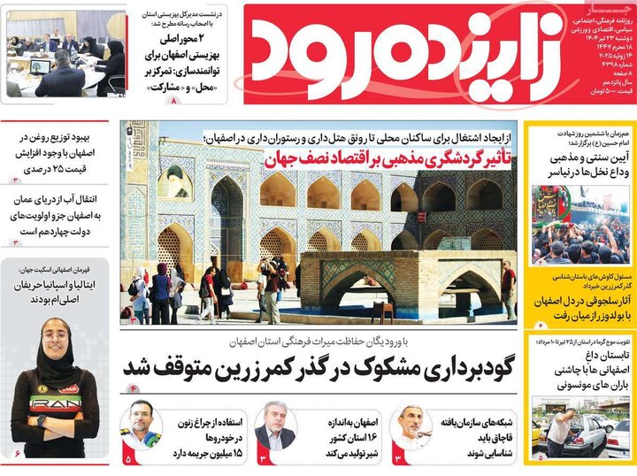 روزنامه‌های اصفهان