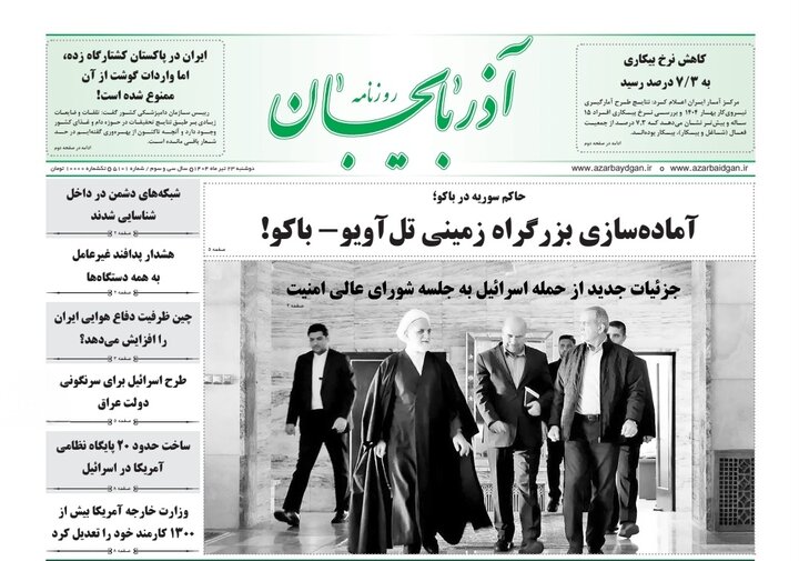 روزنامه های آذربایجان‌شرقی