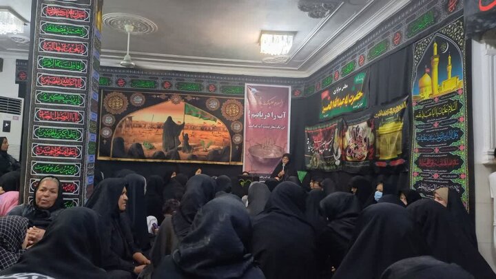 برگزاری کارگاه آموزشی مدیریت مصرف آب در مجلس روضه خانگی بانوان بوشهر