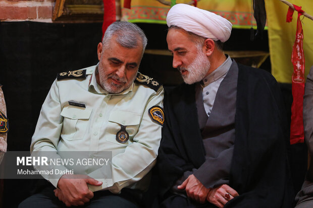 مراسم بزرگداشت شهدای اقتدار فراجا در اردبیل