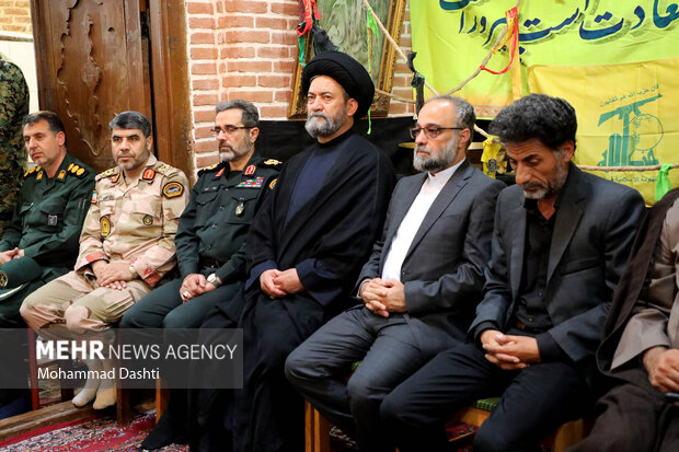 مراسم بزرگداشت شهدای اقتدار فراجا در اردبیل