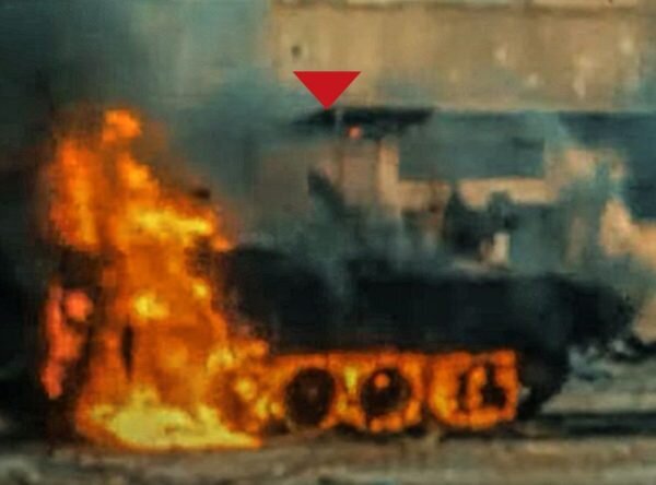 انهدام تانک مرکاوا به دست نیروهای مقاومت در غزه انهدام تانک مرکاوا به دست نیروهای مقاومت در غزه