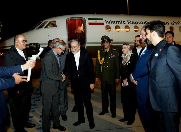 «عراقچی» وارد چین شد