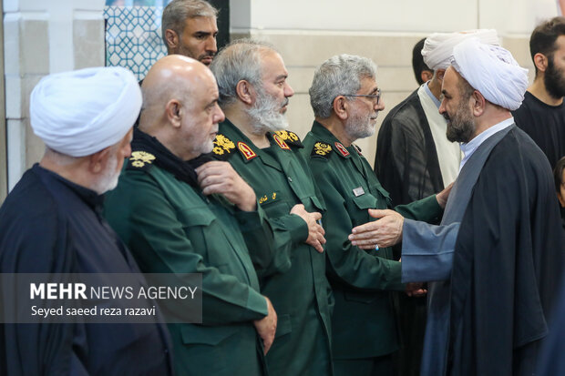 مراسم بزرگداشت شهدای نیروی قدس سپاه پاسداران انقلاب اسلامی