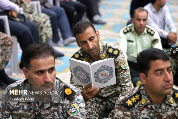 گرامیداشت شهدای اقتدار و امنیت فراجا در همدان