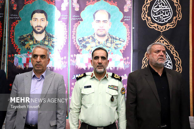 گرامیداشت شهدای اقتدار و امنیت فراجا در همدان